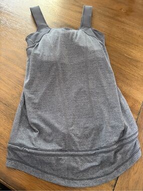 lululemon athletica Gray Heather Active Tank